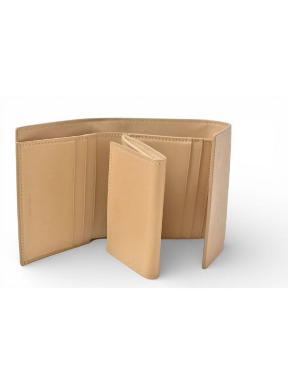 Celine Wallet Mini Trifold Beige Small - Picture 2 of 13